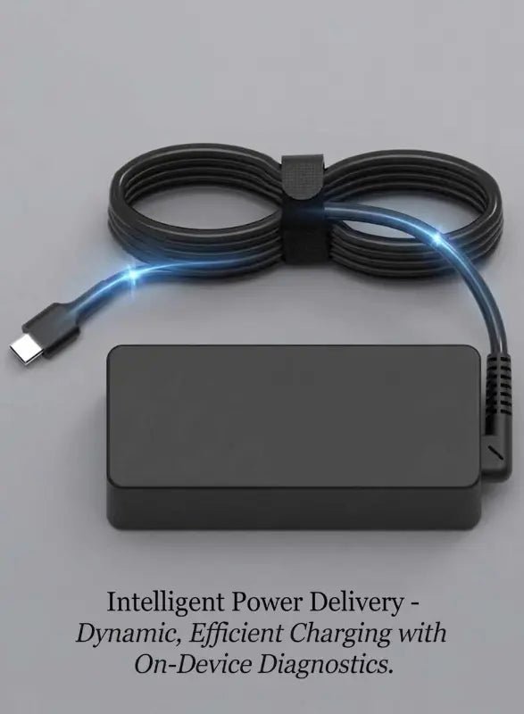 Glassology 65W USB - C Fast Charger for Laptop & Mobile | Multi - Device PD Adapter | Safe Smart Charging (5V–20V) - GLASSOLOGY