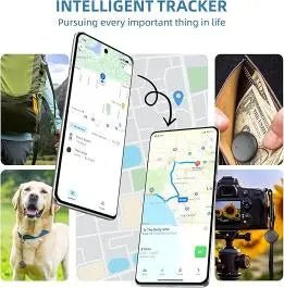 Glassology Android Smart Tag (Black) | Bluetooth Tracker for Keys, Bags & Wallets - GLASSOLOGY