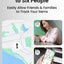 Glassology Android Smart Tag (Black) | Bluetooth Tracker for Keys, Bags & Wallets - GLASSOLOGY