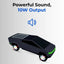 Glassology Charome Cybertruck Solar Speaker – 10W (Black) - GLASSOLOGY