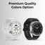 glassology Chrome Pro Max Smartwatch 1.43 - Inch Display | Health & Fitness Tracking | Black - GLASSOLOGY