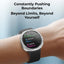 glassology Chrome Pro Max Smartwatch 1.43 - Inch Display | Health & Fitness Tracking | Black - GLASSOLOGY
