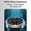 glassology Chrome Pro Max Smartwatch 1.43 - Inch Display | Health & Fitness Tracking | Black - GLASSOLOGY