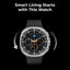 glassology Chrome Pro Max Smartwatch 1.43 - Inch Display | Health & Fitness Tracking | Black - GLASSOLOGY