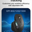 Glassology ErgoFlow Pro Ergonomic Wireless Mouse with Dual Scroll & 3 - in - 1 Bluetooth, USB - C & 2.4GHz Connectivity – Black - GLASSOLOGY