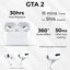 Glassology GTA2W Earbuds Pro(White) - GLASSOLOGY