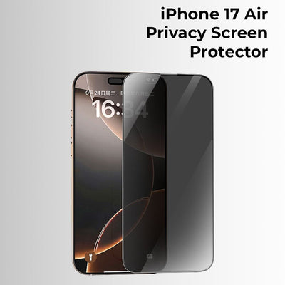 Glassology iPhone 17 Air Privacy Tempered Glass Screen Protector - GLASSOLOGY