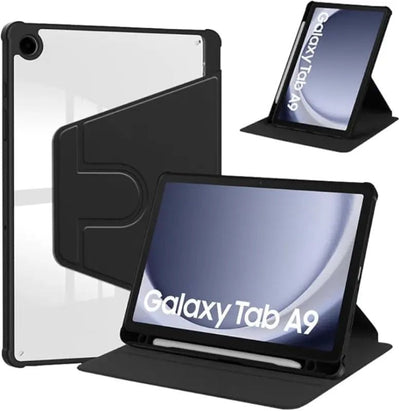 Glassology Samsung Galaxy Tab A9 8.7 Case 2023 Protective Slim Cover Black - GLASSOLOGY