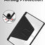 Glassology Samsung Galaxy Tab A9 8.7 Case 2023 Protective Slim Cover Black - GLASSOLOGY