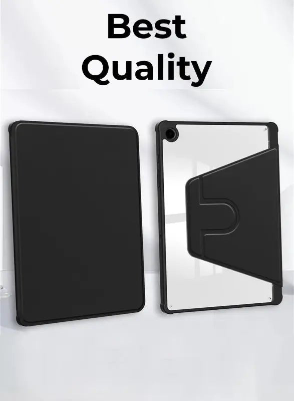 Glassology Samsung Galaxy Tab A9 8.7 Case 2023 Protective Slim Cover Black - GLASSOLOGY