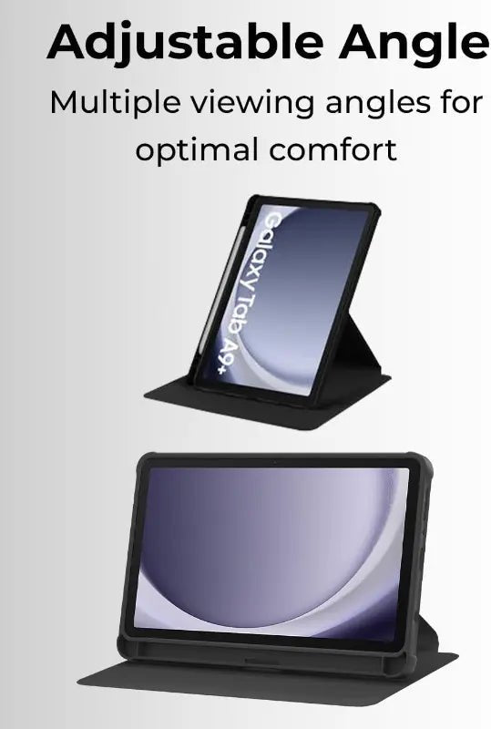 Glassology Samsung Galaxy Tab A9 8.7 Case 2023 Protective Slim Cover Black - GLASSOLOGY