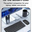 Glassology Wireless Keyboard and Mouse Combo 2.4GHz Full - Size(Black) - GLASSOLOGY