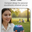 Glassology Wisme Portable Bluetooth Speaker 5W | Loud Sound, Travel-Friendly Design - GLASSOLOGY