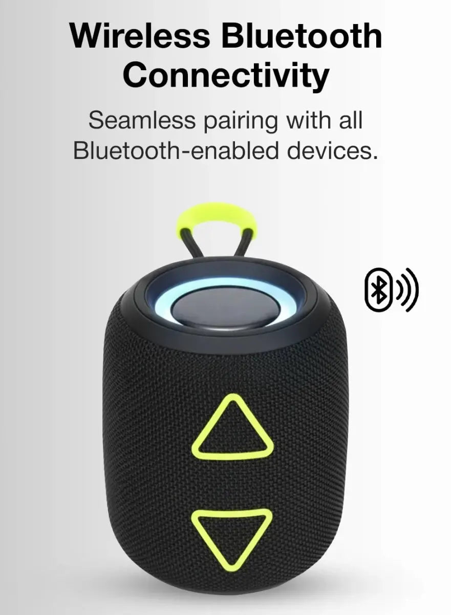 Glassology WISME Y8 Bluetooth Speaker | Portable Wireless Audio | Powerful Sound - GLASSOLOGY