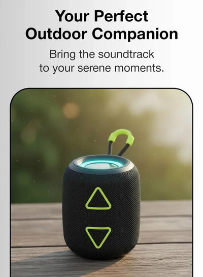 Glassology WISME Y8 Bluetooth Speaker | Portable Wireless Audio | Powerful Sound - GLASSOLOGY