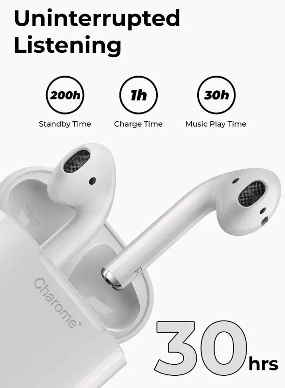 GTA1 True Wireless Bluetooth Earbuds with 20 Hours Playtime - GLASSOLOGY