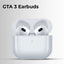 GTA3 TWS Earbuds with Touch Control and 24 Hours Playtime - GLASSOLOGY