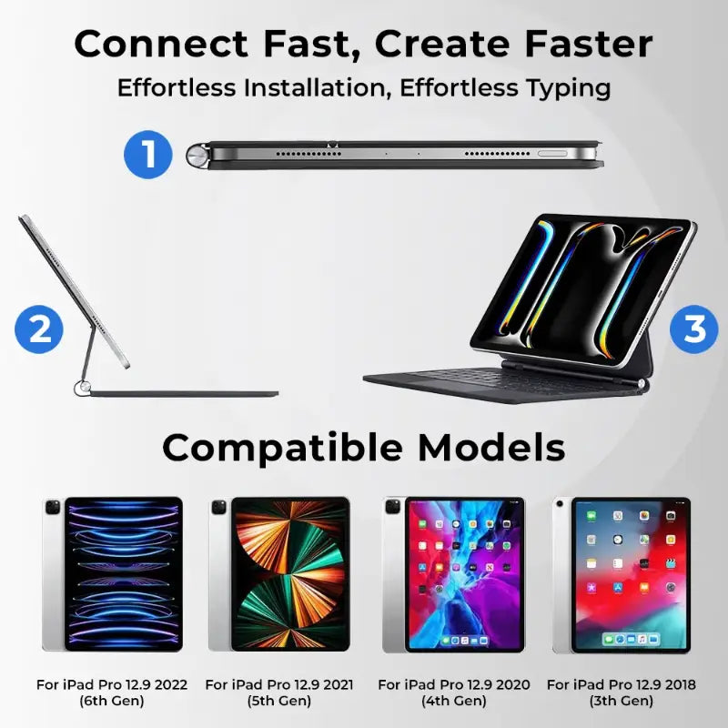 Glassology iPad 10.9 Magic Keyboard Case (2019, 2020, 2021)
