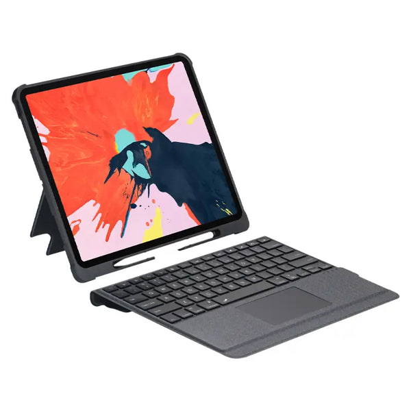 iPad Pro 12.9 Keyboard & Screen Protector Combo With product image