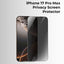 Glassology Privacy Tempered Glass Screen Protector For Apple iPhone 17 Pro Max