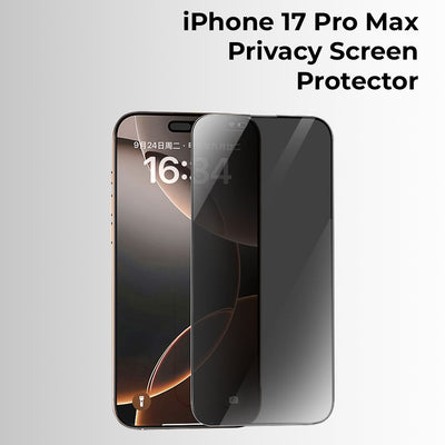 Glassology Privacy Tempered Glass Screen Protector For Apple iPhone 17 Pro Max