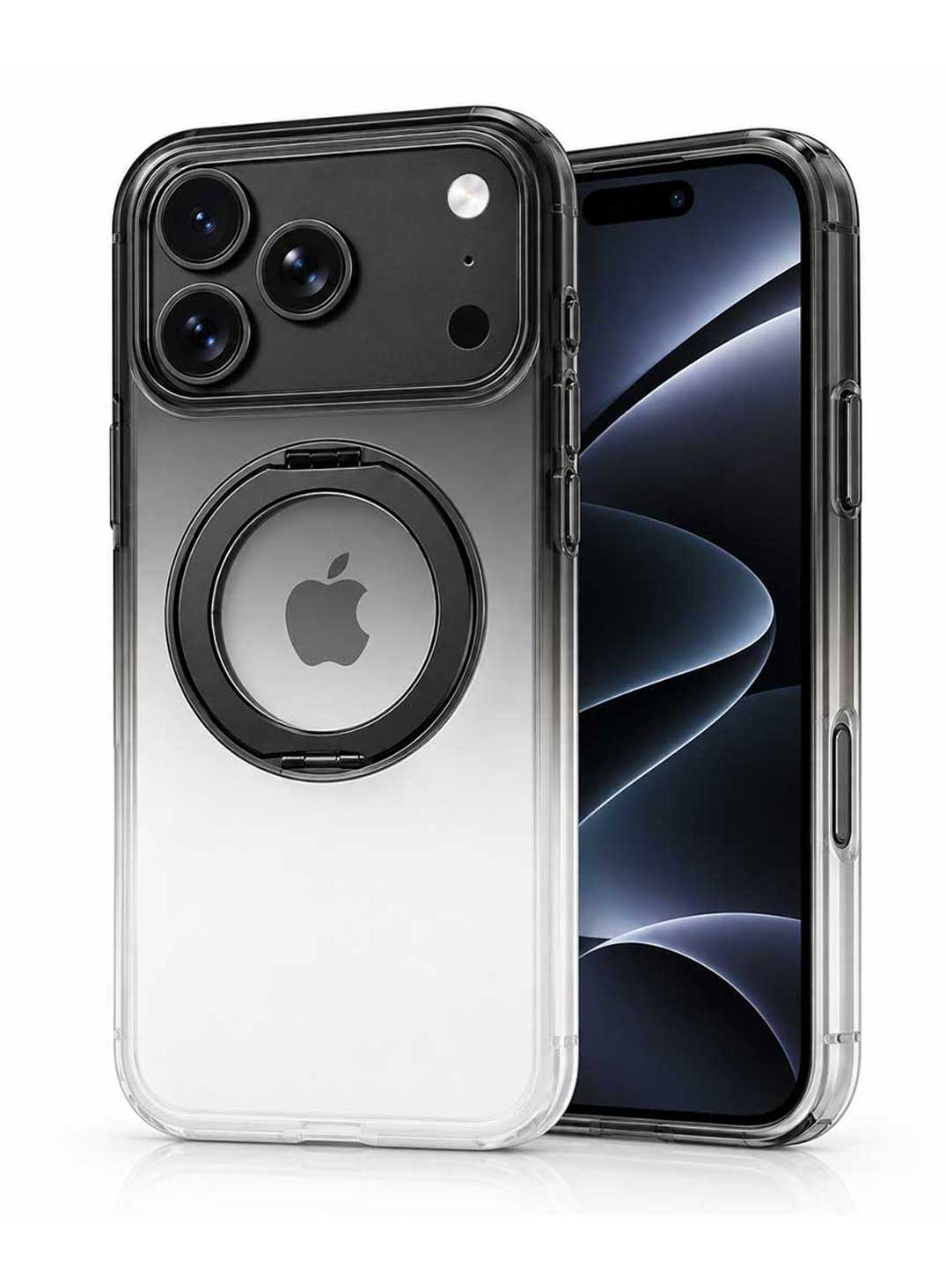 Glassology MagSafe Nova Ring 360 Case for iPhone 18 Pro Max Black