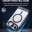 Glassology MagSafe Case with Stand for iPhone Duo, Blue