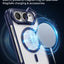 Glassology MagSafe Case with Stand for iPhone Duo, Blue