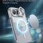 Glassology MagSafe Case with Stand for iPhone Duo, Silver