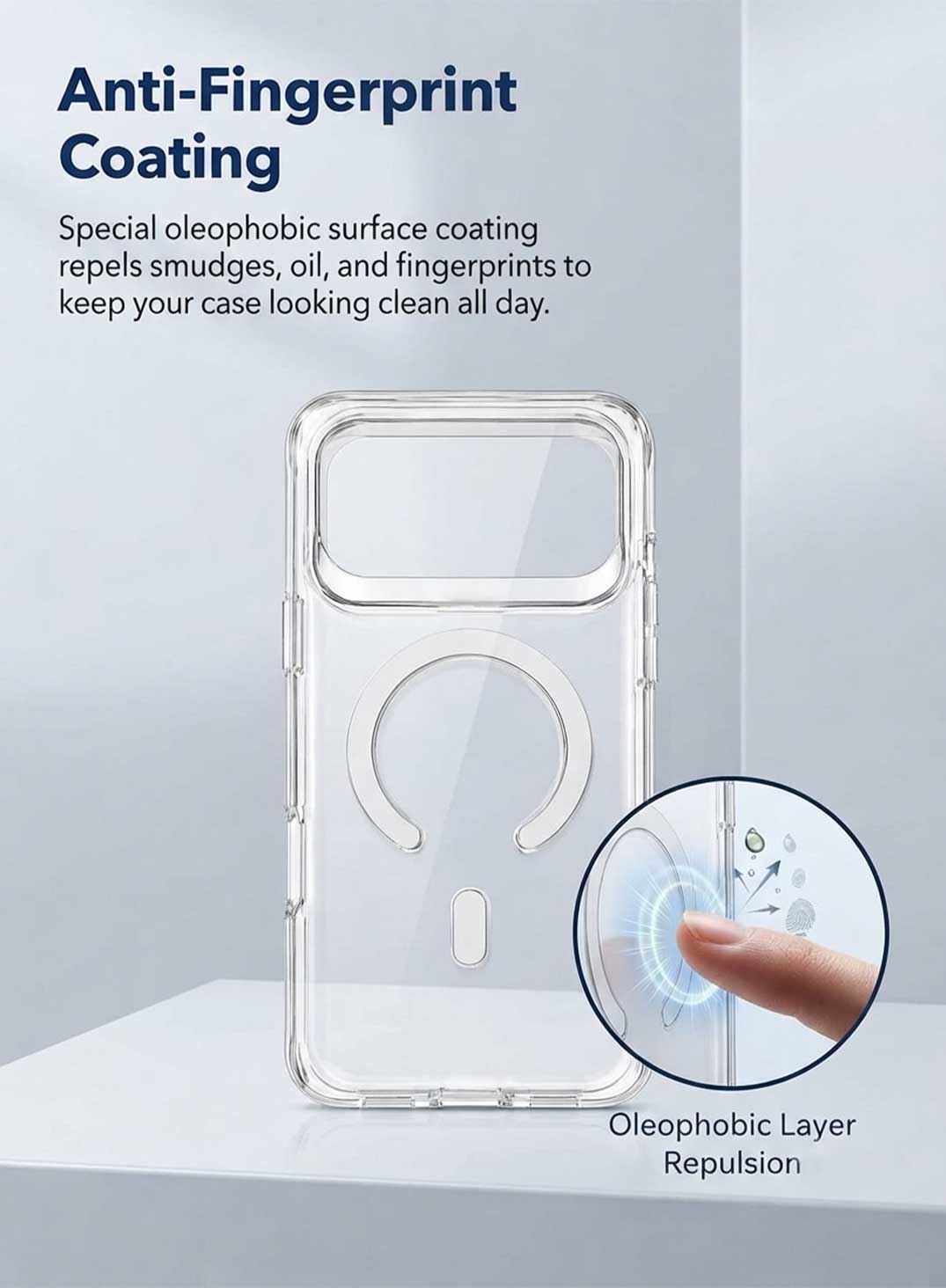 Glassology MagSafe Clear Case + Screen Protector for iPhone 18 Pro Max, Transparent Magnetic Protective Cover with 9H Tempered Glass, Anti-Scratch & Shock Resistant