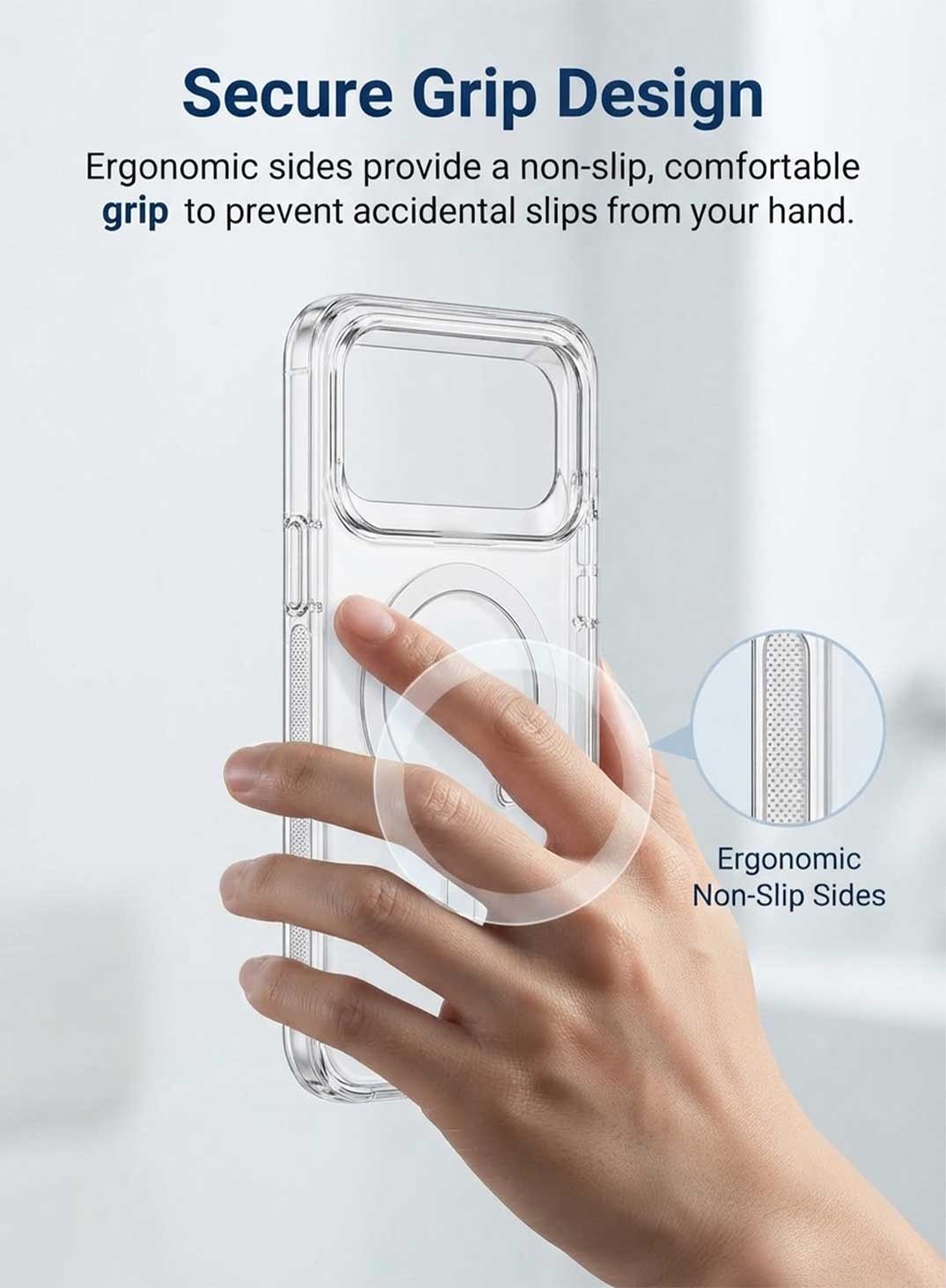 Glassology MagSafe Clear Case + Screen Protector for iPhone 18 Pro Max, Transparent Magnetic Protective Cover with 9H Tempered Glass, Anti-Scratch & Shock Resistant