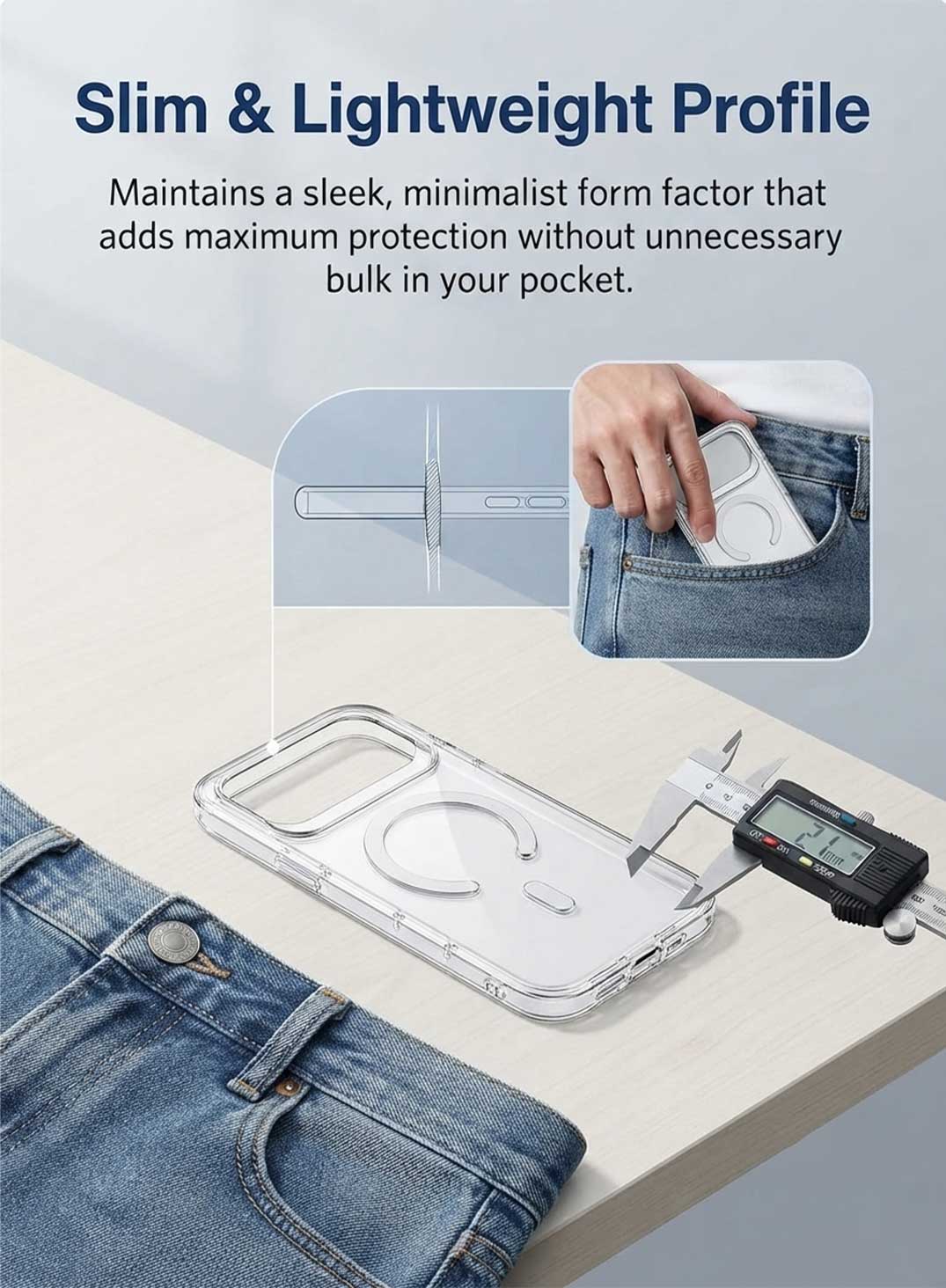 Glassology MagSafe Clear Case + Screen Protector for iPhone 18 Pro Max, Transparent Magnetic Protective Cover with 9H Tempered Glass, Anti-Scratch & Shock Resistant