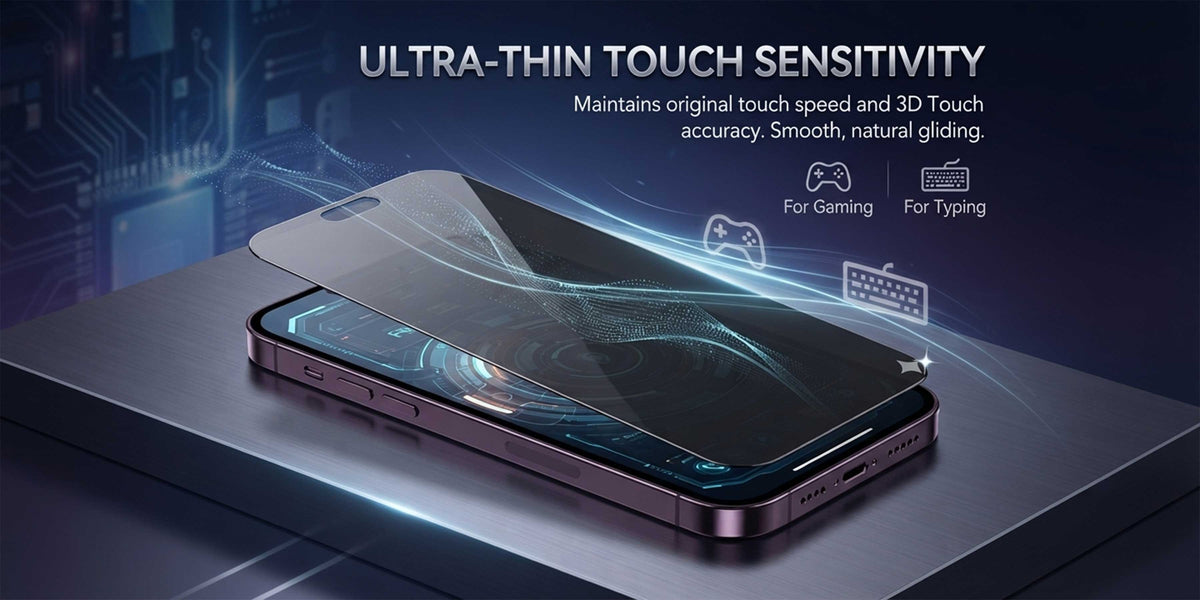 Glassology Privacy Tempered Glass Screen Protector for iPhone 18 Pro, Anti-Spy Full Coverage Screen Guard, 9H Hardness Anti-Scratch Privacy Glass