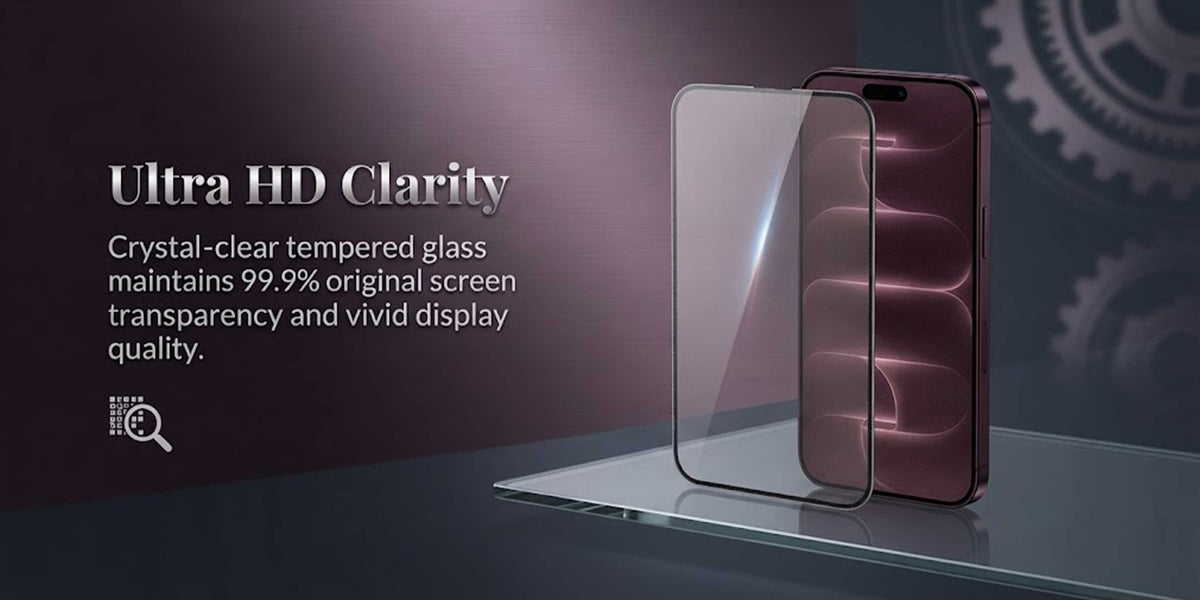 Glassology Screen Protector for iPhone 18 Pro, Tempered Glass Full Coverage Screen Guard, Anti-Scratch HD Clear Protective Film with Bubble-Free Installation