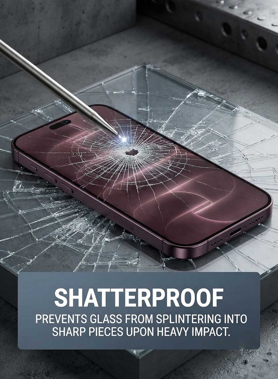 Glassology Screen Protector for iPhone 18 Pro, Tempered Glass Full Coverage Screen Guard, Anti-Scratch HD Clear Protective Film with Bubble-Free Installation