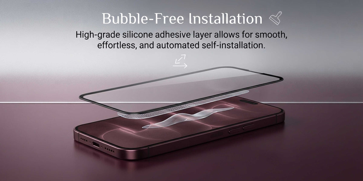 Glassology Screen Protector for iPhone 18 Pro, Tempered Glass Full Coverage Screen Guard, Anti-Scratch HD Clear Protective Film with Bubble-Free Installation