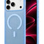 Glassology MagSafe Vertical Striped Case for iPhone 18 Pro Max, Glacier, Stylish Protective Cover with Magnetic Charging Compatibility