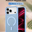 Glassology MagSafe Vertical Striped Case for iPhone 18 Pro Max, Glacier, Stylish Protective Cover with Magnetic Charging Compatibility