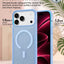 Glassology MagSafe Vertical Striped Case for iPhone 18 Pro Max, Glacier, Stylish Protective Cover with Magnetic Charging Compatibility