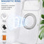 Glassology MagSafe Nova Ring 360 Case for iPhone 18 Pro Max White