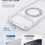 Glassology MagSafe Nova Ring 360 Case for iPhone 18 Pro Max White