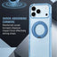 Glassology MagSafe Crystal Clear 360° Protection Case for iPhone 18 Pro Max, Glacier Blue Ring, Shock-Absorbing Corners & Slim Transparent Design