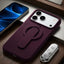 Glassology MagSafe Ring Stand Case for iPhone 18 Pro Max – Burgundy, Magnetic Charging Compatible Protective Cover with 360° Rotating Kickstand