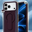 Glassology MagSafe Ring Stand Case for iPhone 18 Pro Max – Burgundy, Magnetic Charging Compatible Protective Cover with 360° Rotating Kickstand
