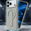 Glassology Premium MagSafe Ring Stand Case for iPhone 18 Pro Max, Off White, Magnetic Compatible Protective Cover with Adjustable Ring Stand