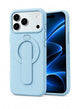 Glassology MagSafe Ring Stand Case for iPhone 18 Pro Max – Glacier Blue, Shockproof Protective Cover with 360° Rotating Stand