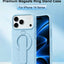 Glassology MagSafe Ring Stand Case for iPhone 18 Pro Max – Glacier Blue, Shockproof Protective Cover with 360° Rotating Stand