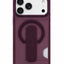 Glassology Dynamic Stand MagSafe Case for iPhone 18 Series, Burgundy Translucent Cover with Magnetic Ring, Foldable Stand and Camera Protection