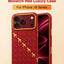 Glassology MagSafe Carbon Horse Case for iPhone 18 Pro Max Burgundy