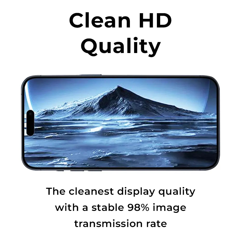  iPhone 16 9H Tempered Glass Screen Protector 